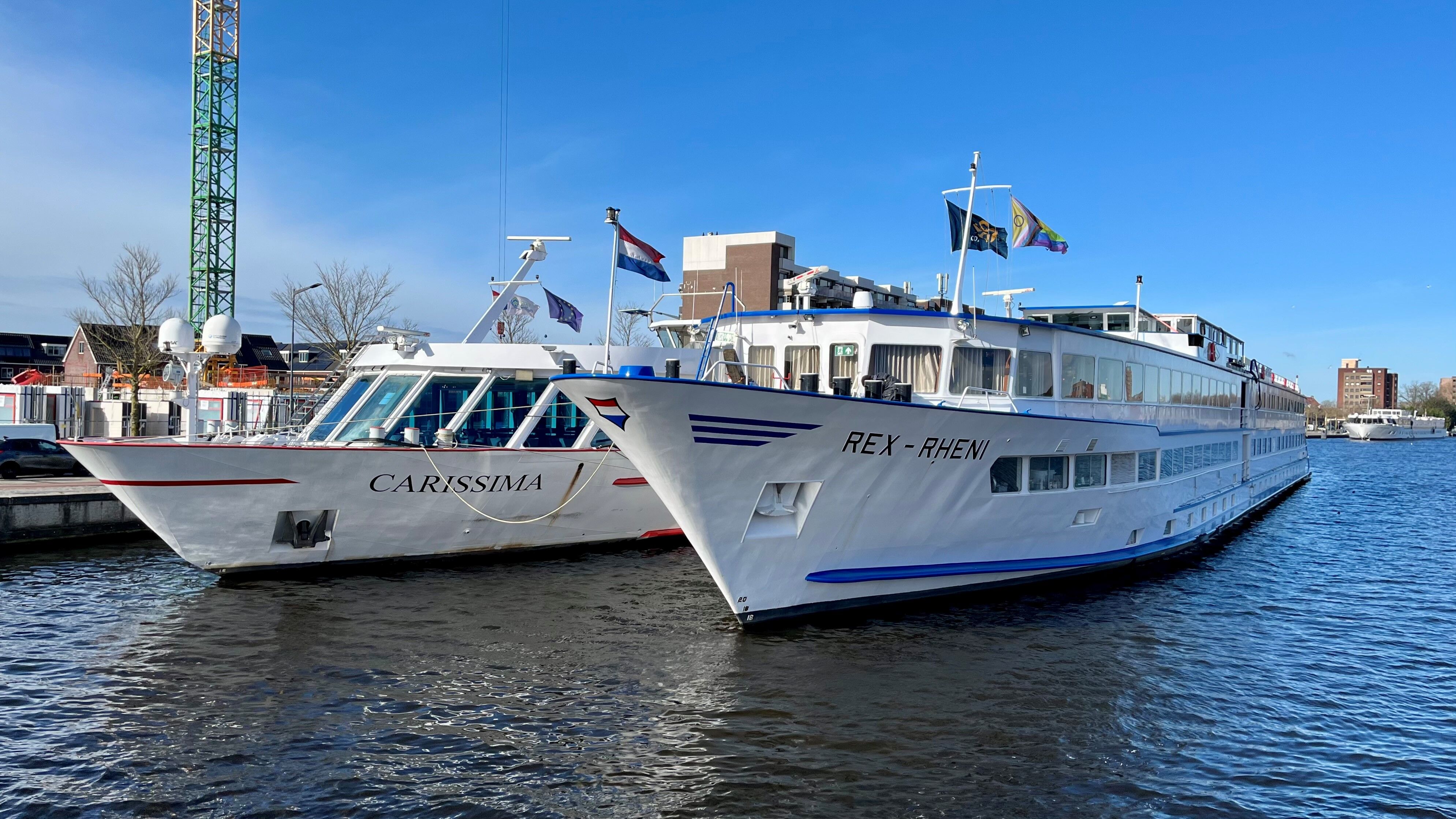 Shelter ships temporarily moved to another location