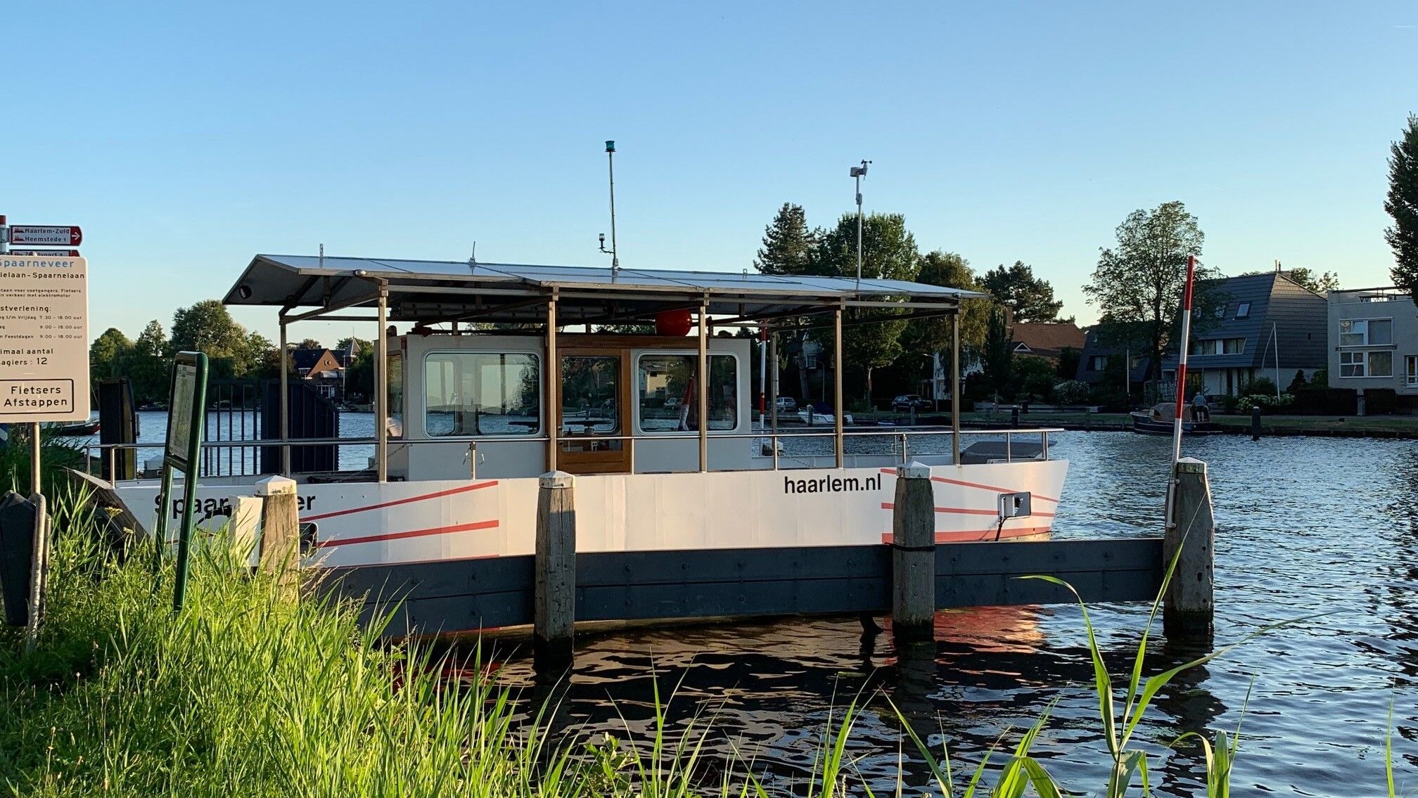 Spaarne Ferry out of service October 2, 3 and 4