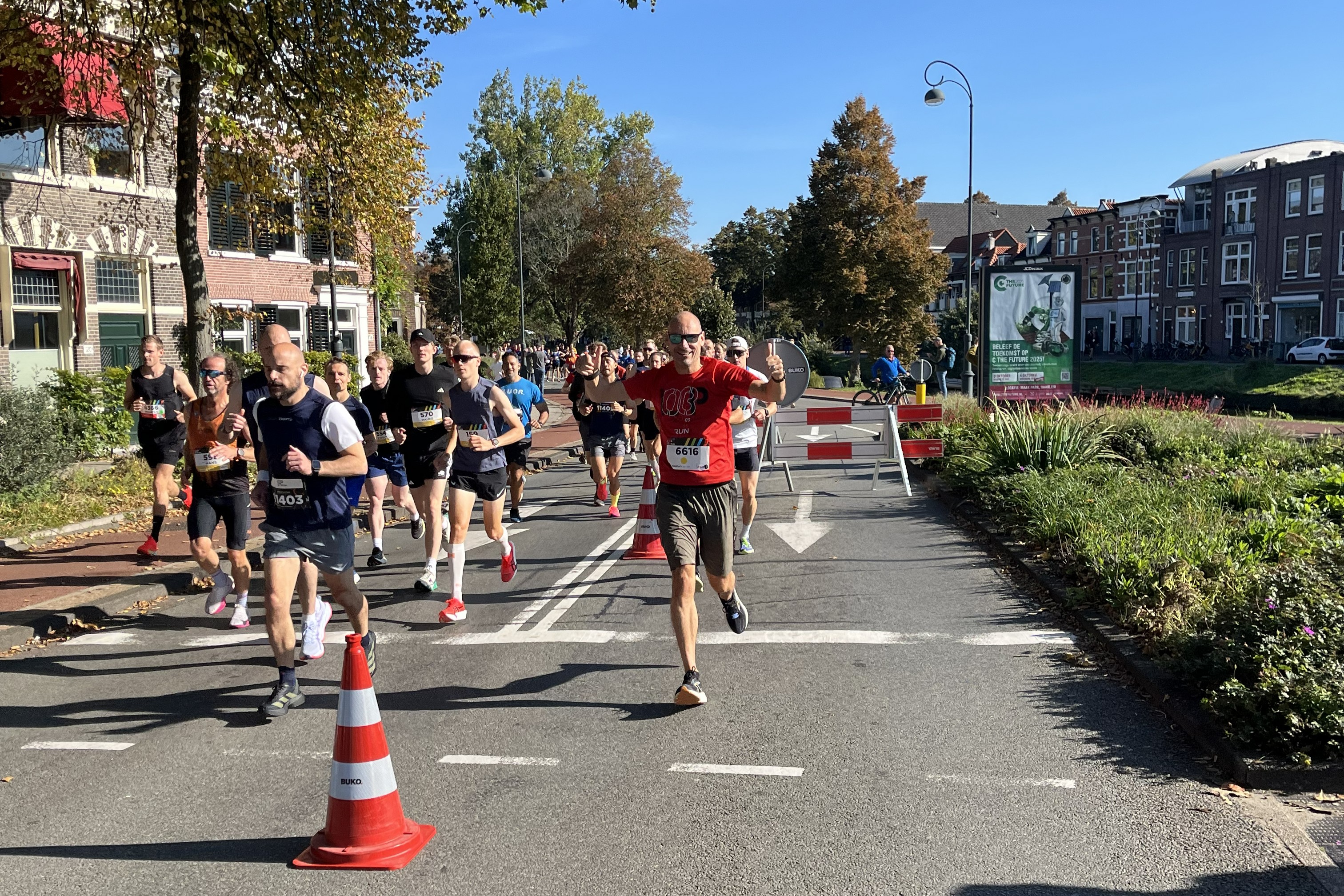 Traffic measures for the Haarlem Half Marathon on September 27