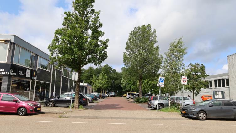 Foto van middengebied Zuidwest kijkend naar de Pascalstraat
