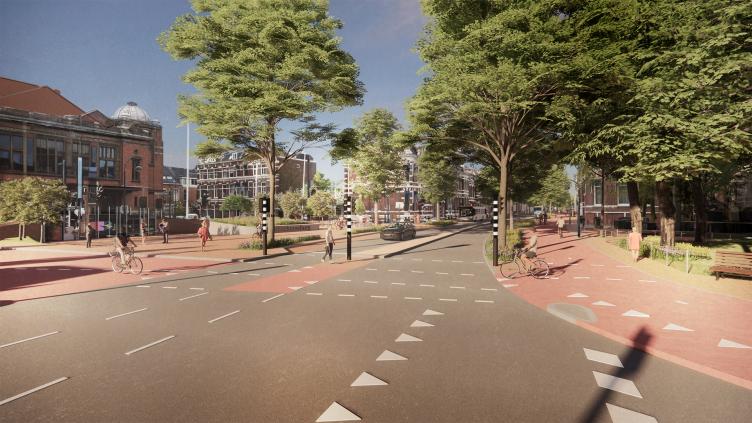 Artist impression Wilhelminastraat