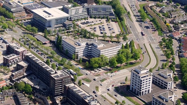 Project Schonenvaert aan de kruising Schipholweg en Europaweg