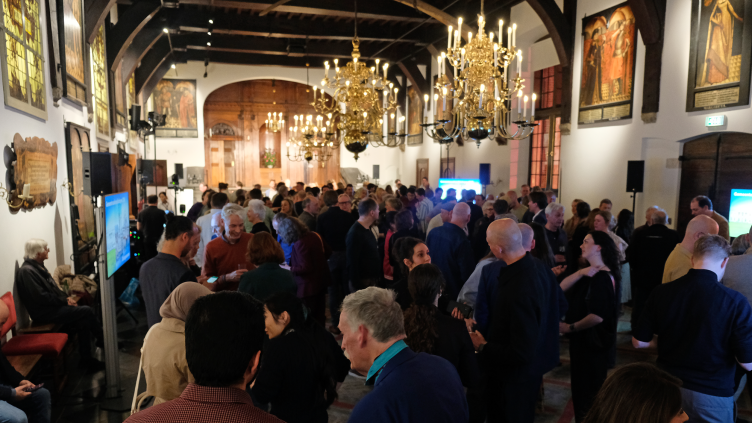 Uitslagenavond in het stadhuis