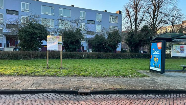 De plek waar de ITK komt op het Beatrixplein