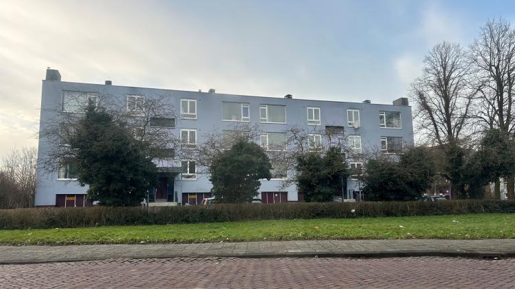 De plek waar de ITK en appartementen komen
