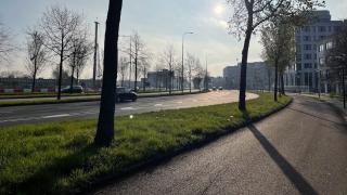 Schipholweg tussen Schalkwijk en Haarlem Oost