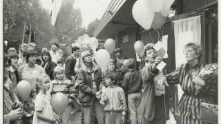 Opening Floragaarde in 1984