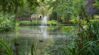 Sfeerbeeld begraafpark Kleverlaan