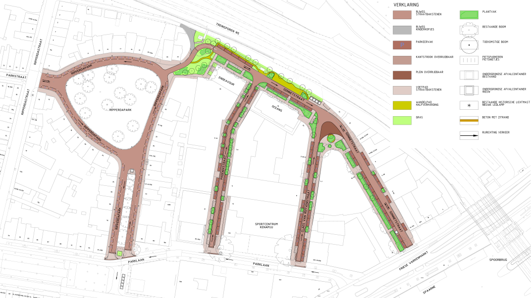 Voorlopig ontwerp Gonnetbuurt en Ripperdapark