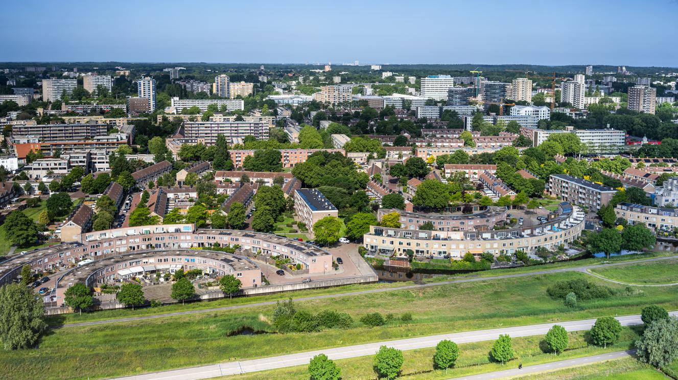 Luchtfoto van Meerwijk