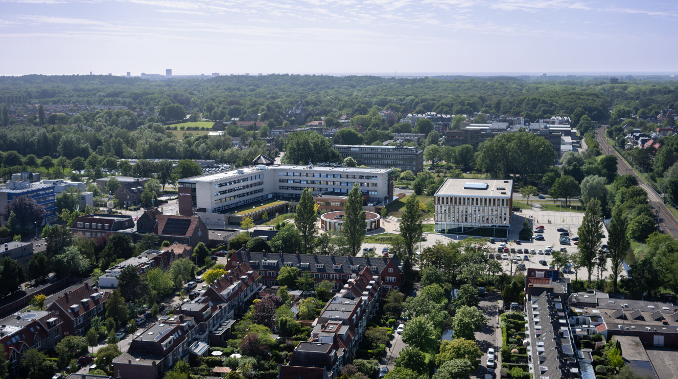 Luchtfoto van Nova College