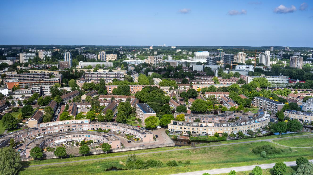 Luchtfoto van Meerwijk