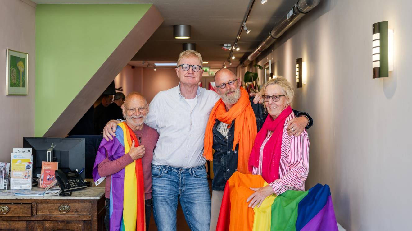Vrijwilligers van de Roze Salon