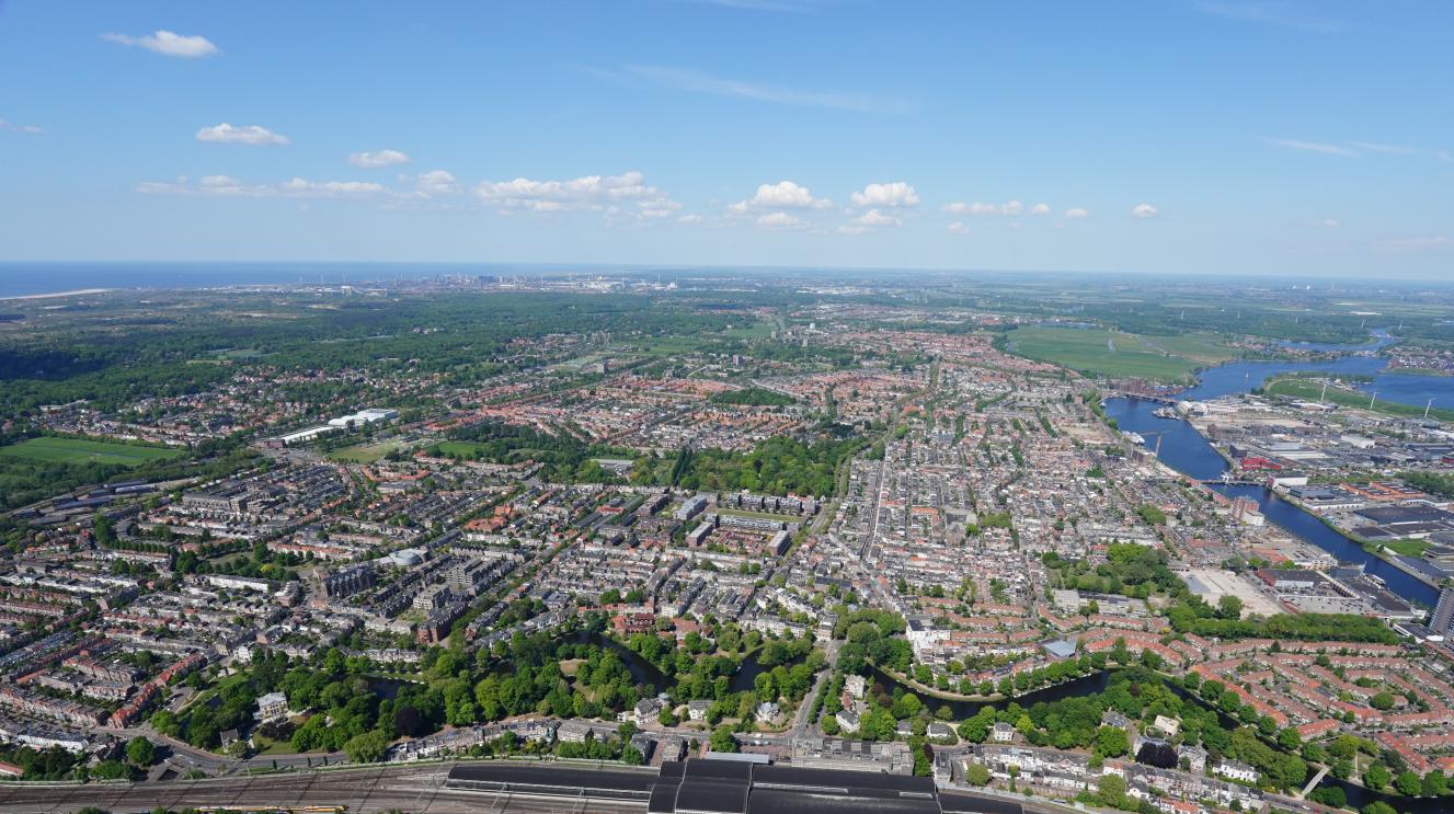 Luchtfoto Haarlem Noord