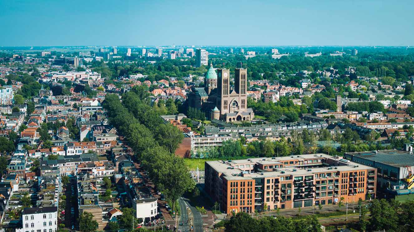 Luchtfoto van Zuidwest