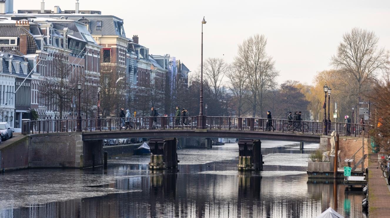 Nieuwe Gracht in de winter