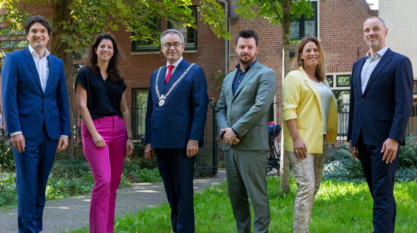 wethouders en burgemeester