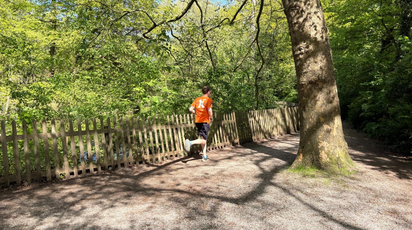 Hardloper in Haarlemmerhout