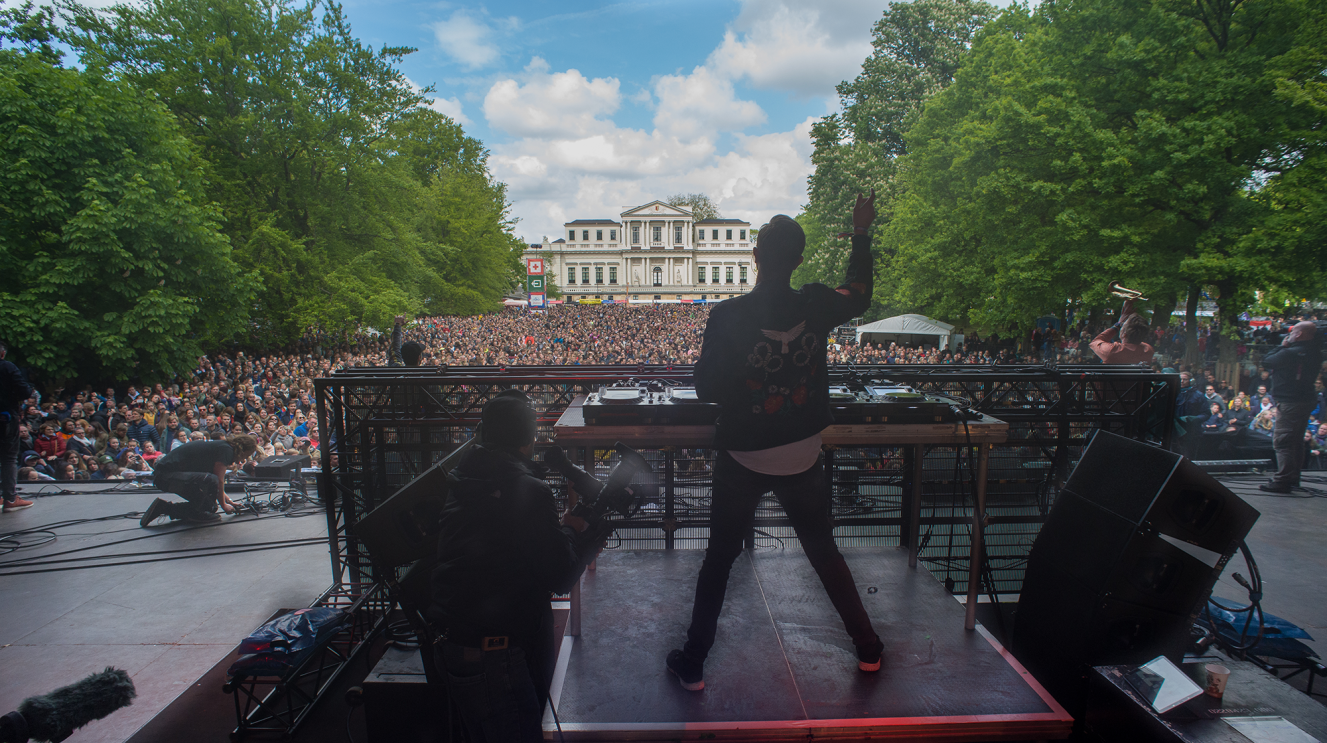 Archieffoto van Bevrijdingspop