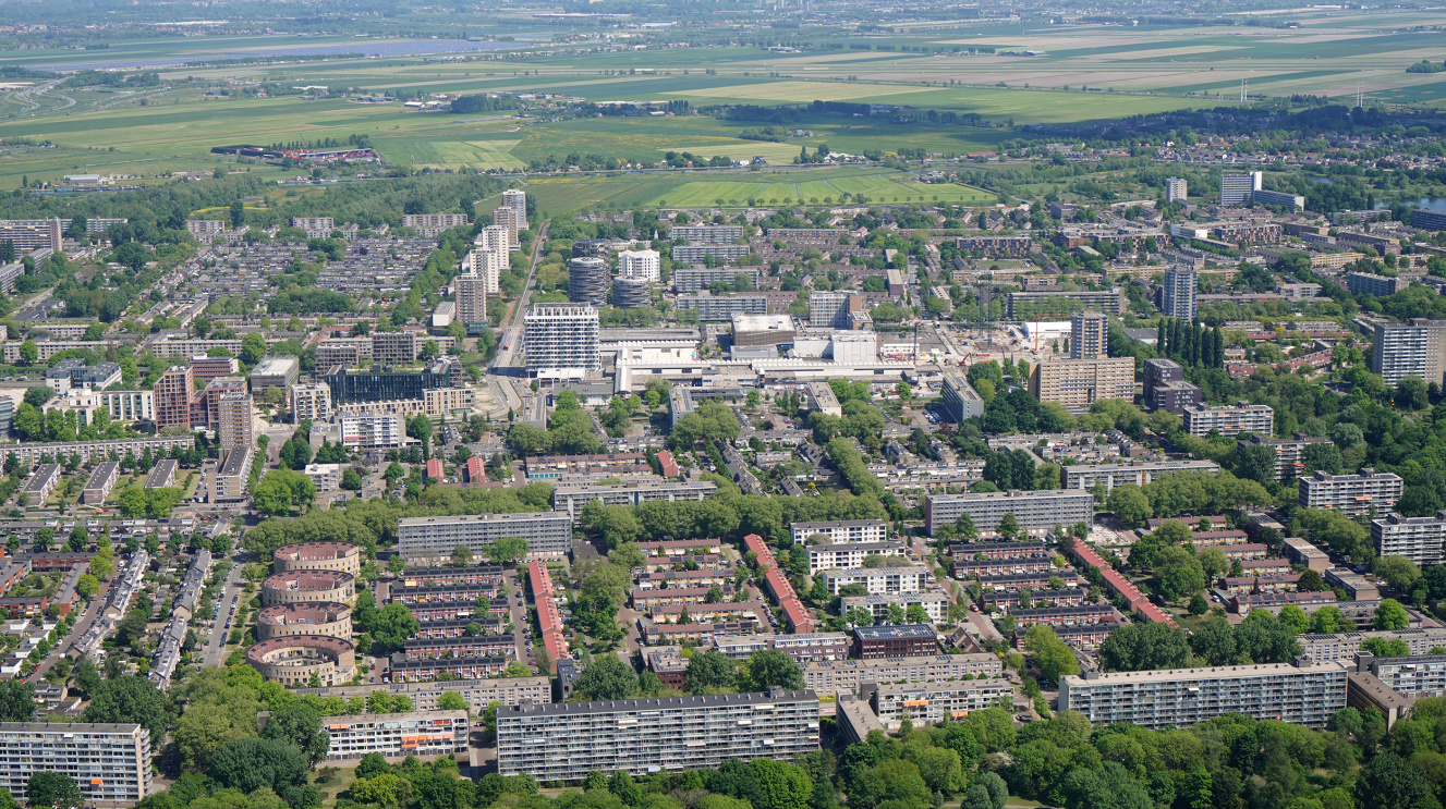 Luchtfoto Europawijk