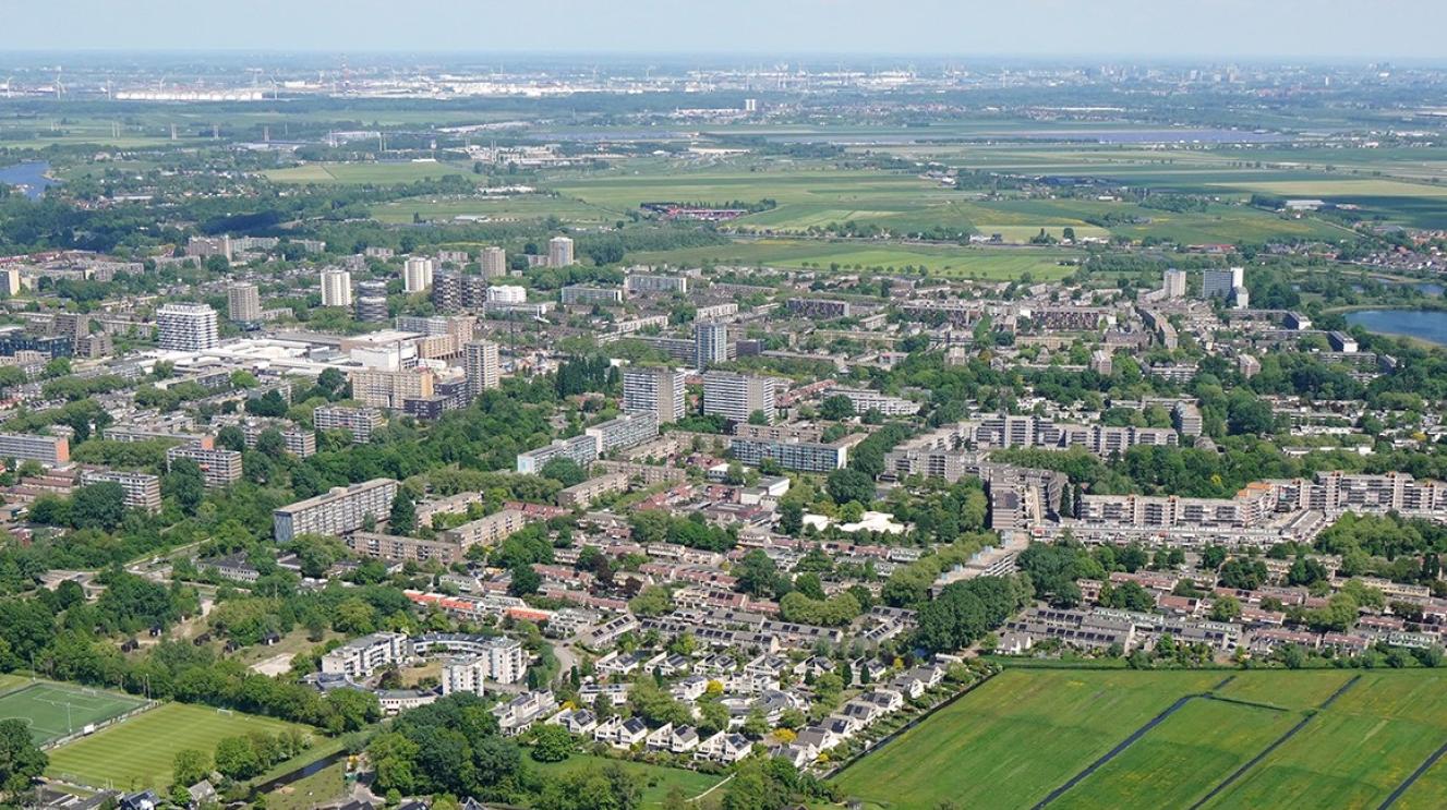 Luchtfoto van Schalkwijk