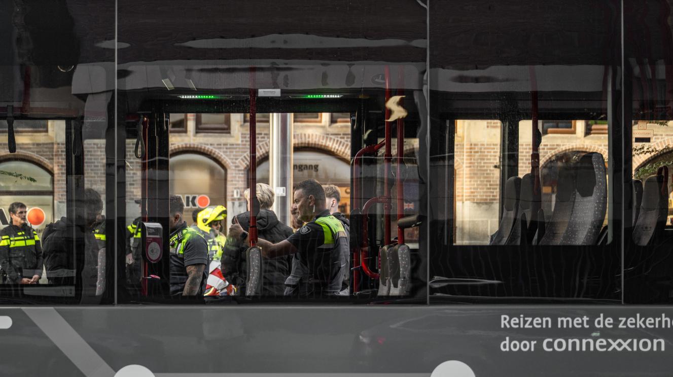 Controle in een Connexxion-bus