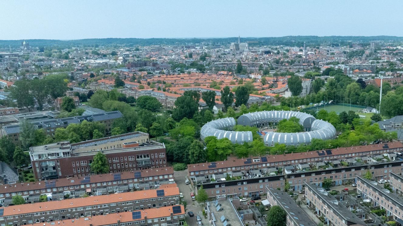 Luchtfoto slachthuisbuurt