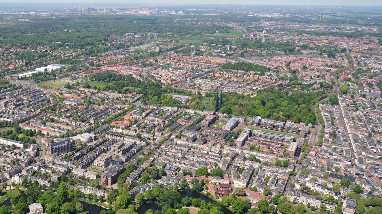 Luchtfoto van Haarlem Noord
