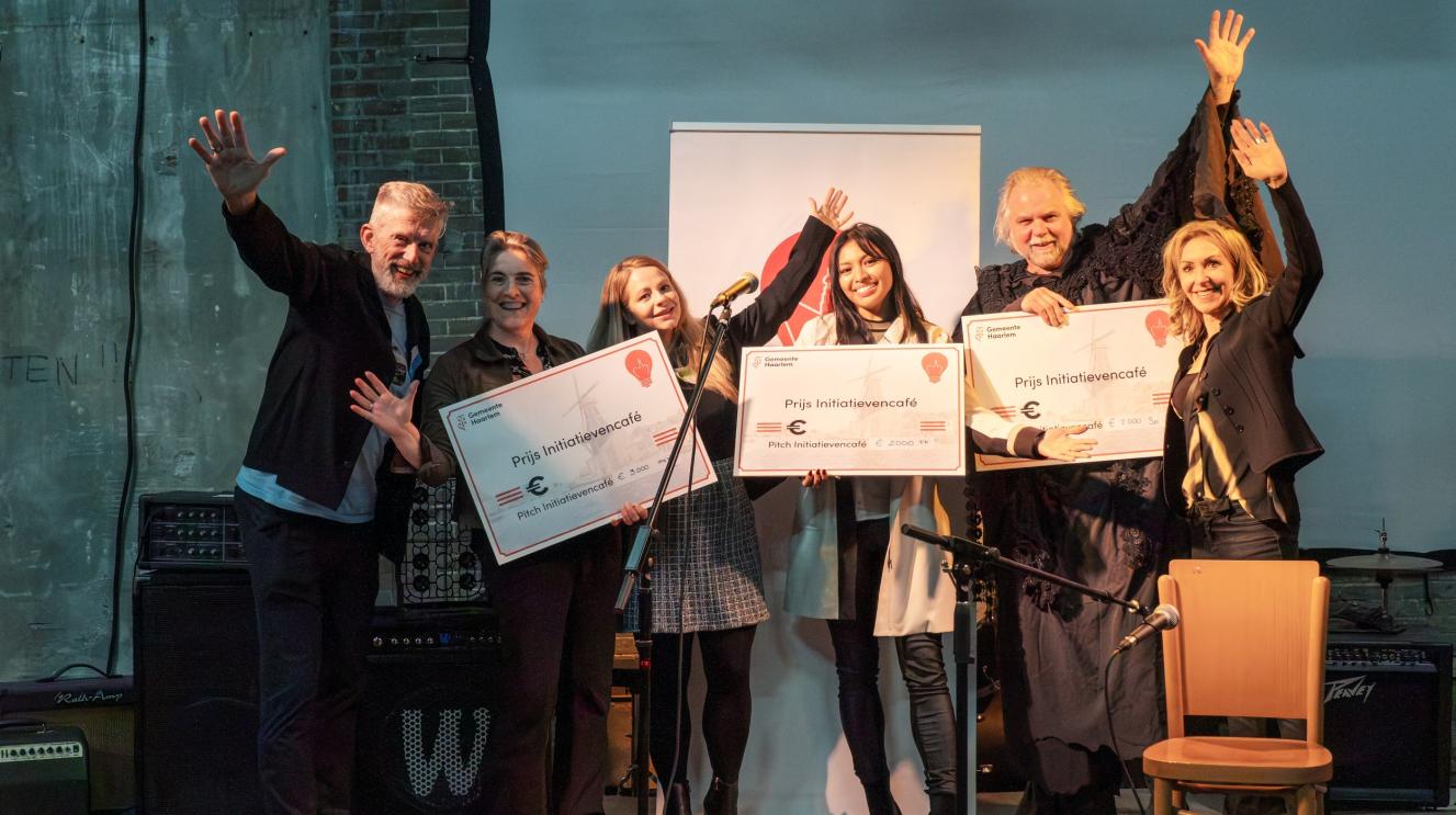 De prijswinnaars van het initiatieven café