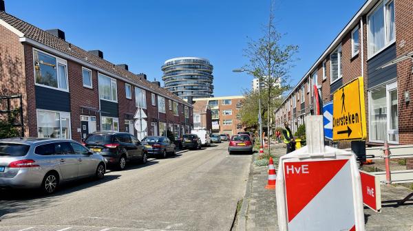 Spoelderstraat in wijk Schalkwijk