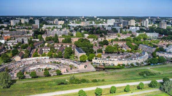 Schalkwijk - Meerwijk, luchtfoto door Milo Dinkelaar